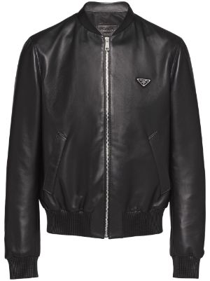 Prada Leather Jackets for Men | FARFETCH