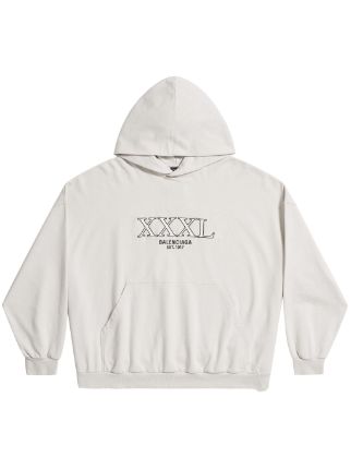 Balenciaga xxxl discount hoodie