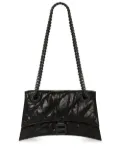 Balenciaga small Crush chain-strap shoulder bag - Black