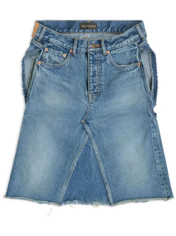 Balenciaga デニムトップ | ブルー | FARFETCH JP