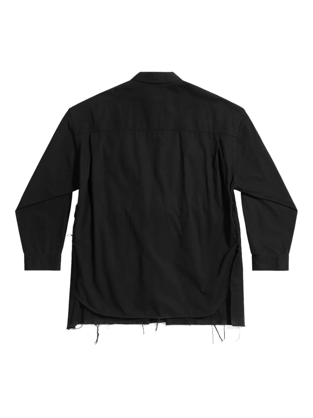 Balenciaga drawstring-waist cotton shirt | Shirts | Image 2