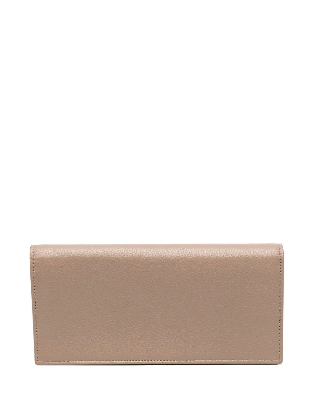 Saint Laurent Portemonnee met logoplakkaat - Bruin