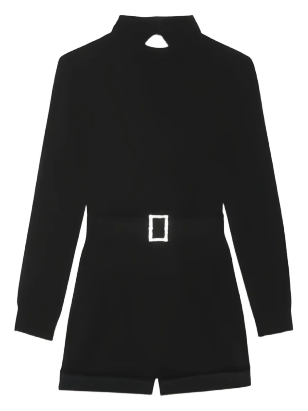 Saint Laurent サンローラン オープンバック ロンパース - ブラック Saint Laurent サンローラン オープンバック ロンパース - ブラック