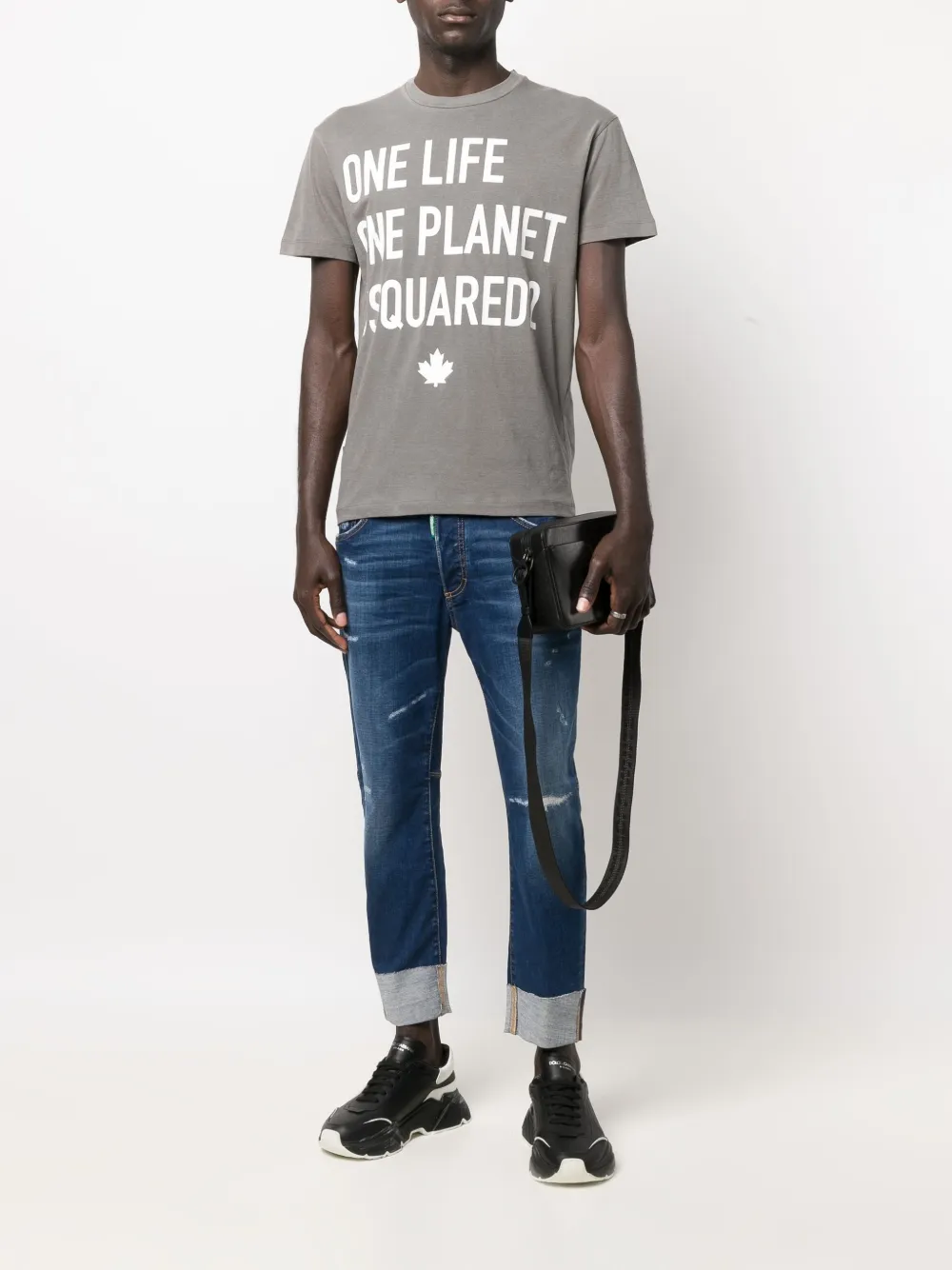 DSQUARED2 jean à coupe courte | Jeans courts | Image 2