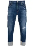 DSQUARED2 cropped denim jeans - Blue