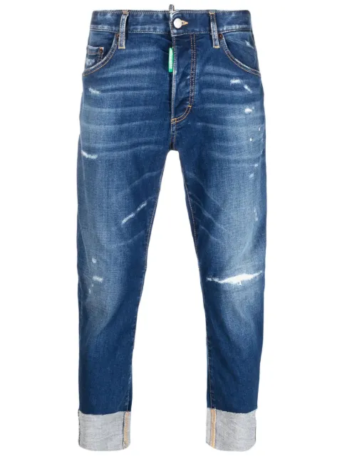 DSQUARED2 cropped denim jeans