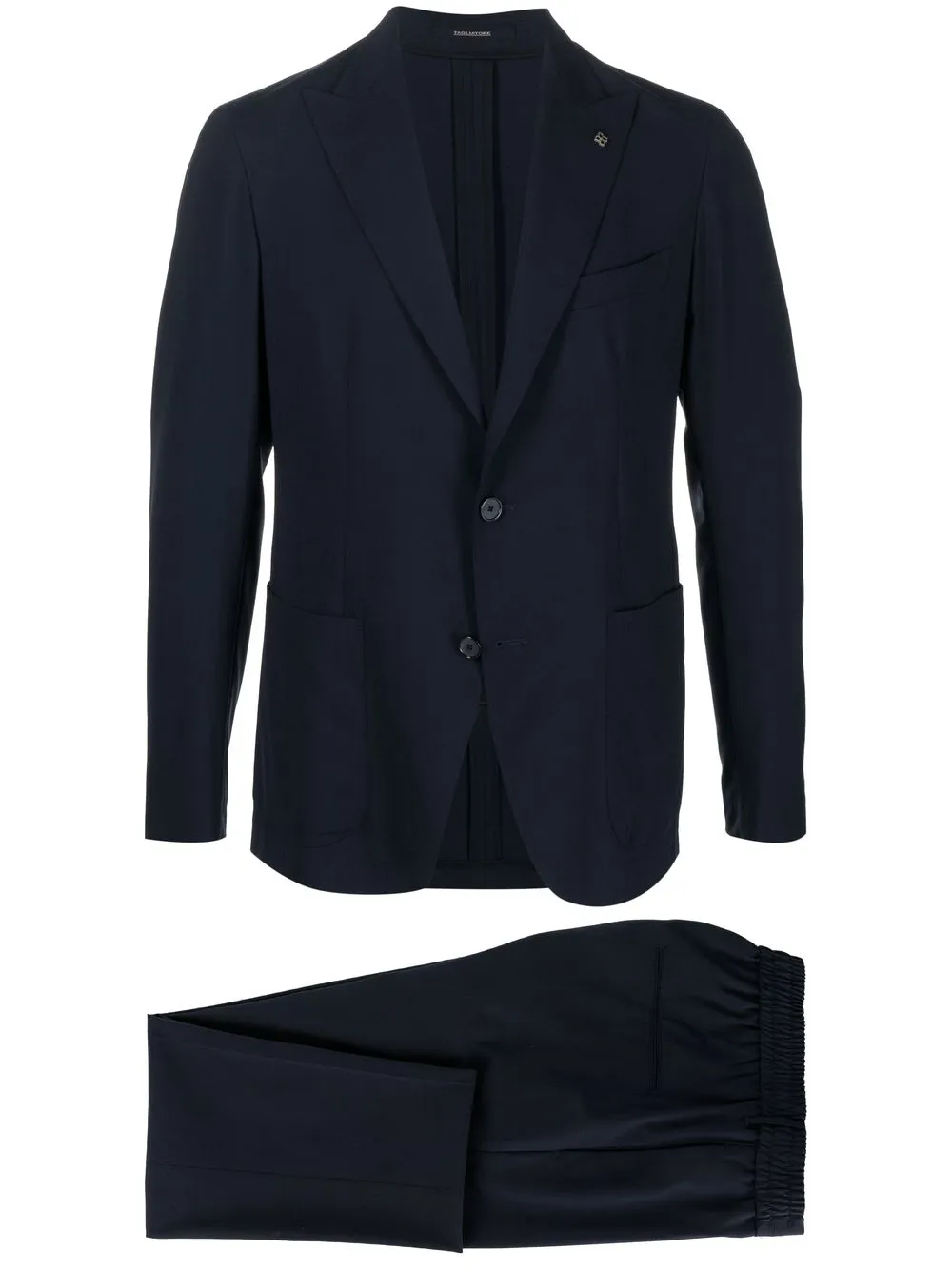 

Tagliatore traje con solapas de muesca - Azul