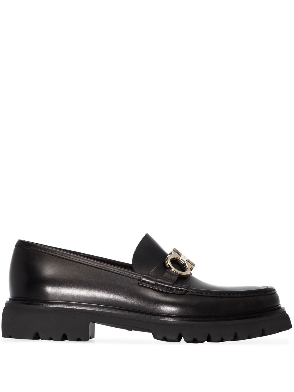 Ferragamo Bleecker Leather Loafers - Farfetch