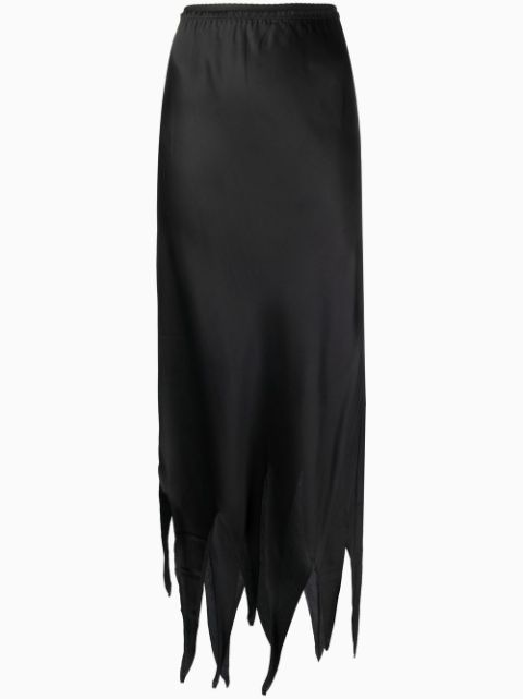 MM6 Maison Margiela high-waisted asymmetric-hem skirt Women