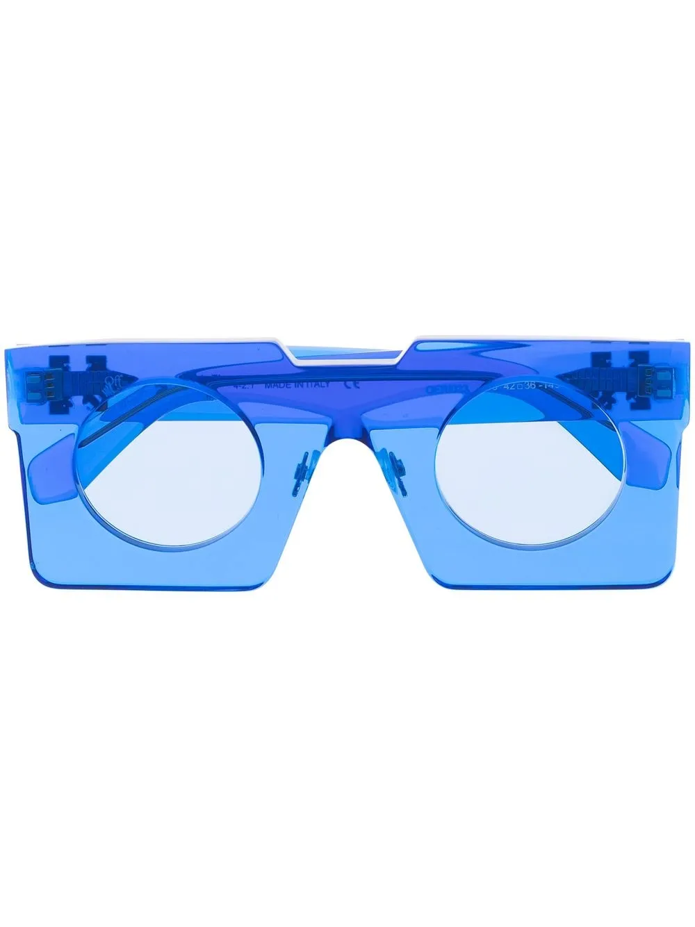 

Off-White lentes de sol The Pantheon - Azul