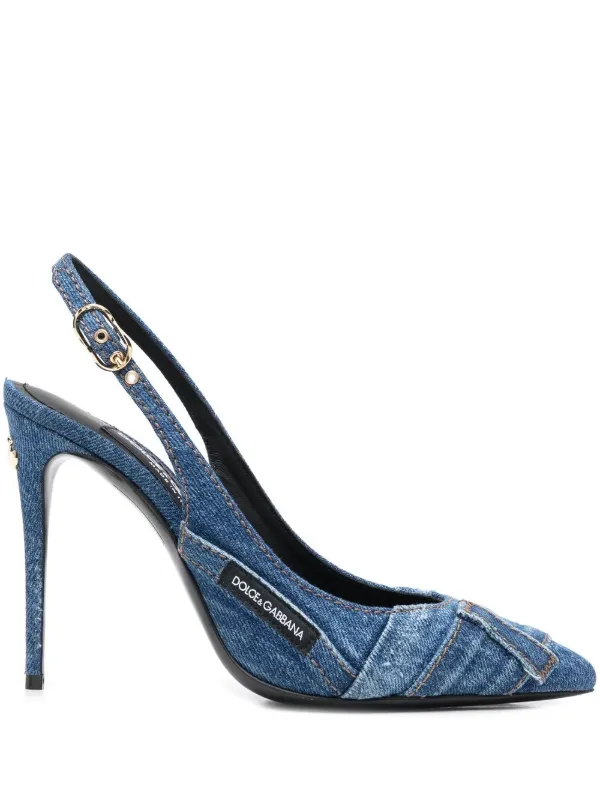Dolce \u0026 Gabbana Denim Patchwork 110mm 