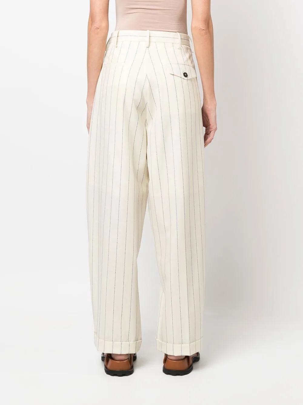 Marni Striped Tailored Trousers - Farfetch