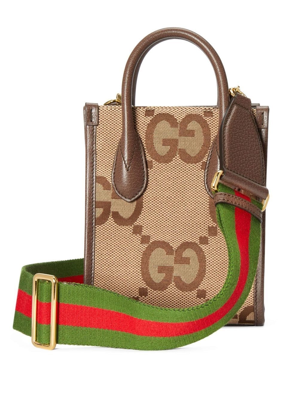 Gucci Jumbo Gg Mini Tote Bag In Beige | ModeSens