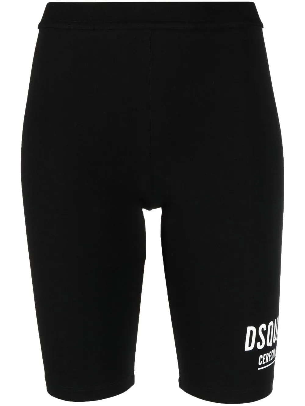

Dsquared2 logo address short leggings - Black