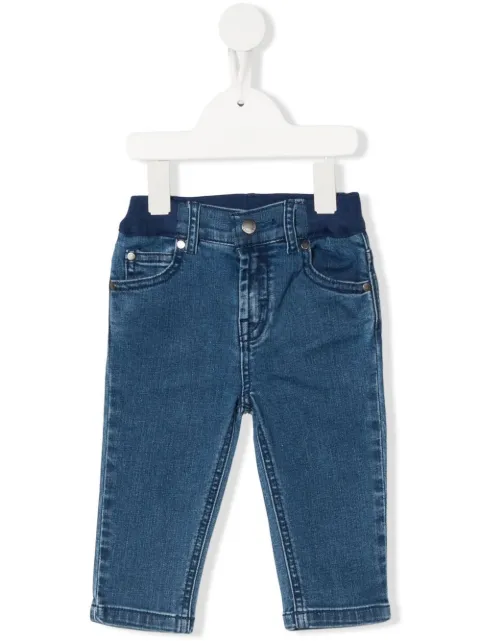 Stella McCartney Kids جينز بشارة شعار الماركة