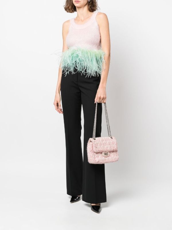 saint laurent feather top