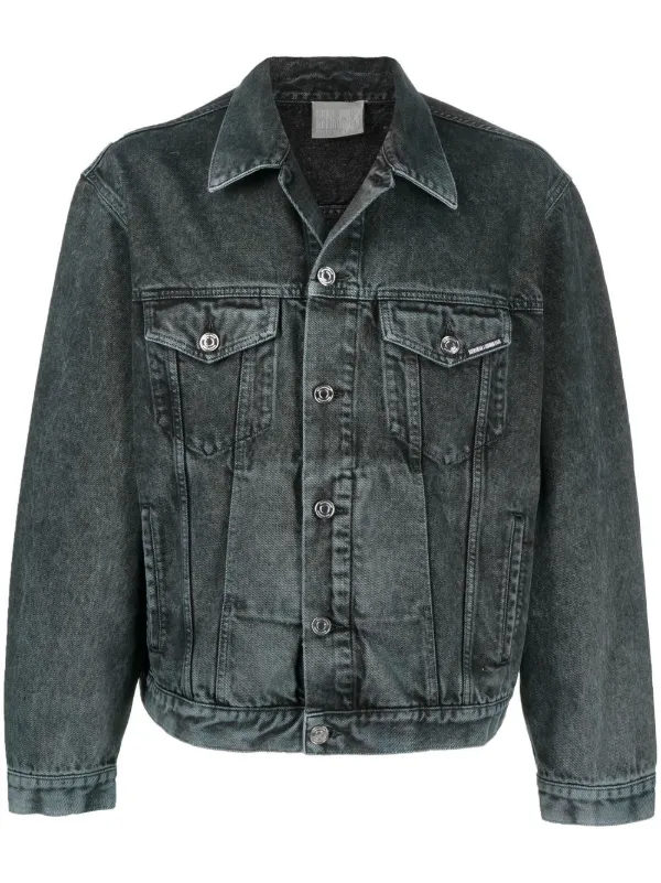 VTMNTS Stonewashed drop-shoulder Denim 