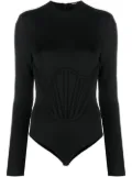 Versace long-sleeve bodysuit - Black