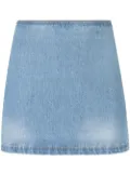 Versace Medusa denim skirt - Blue