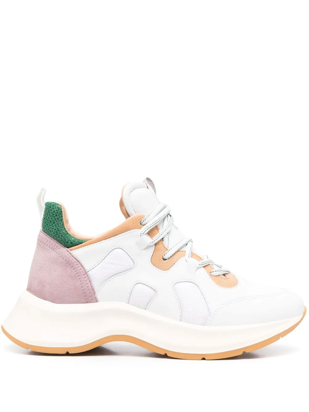 Hogan Chunky lace-up Sneakers - Farfetch