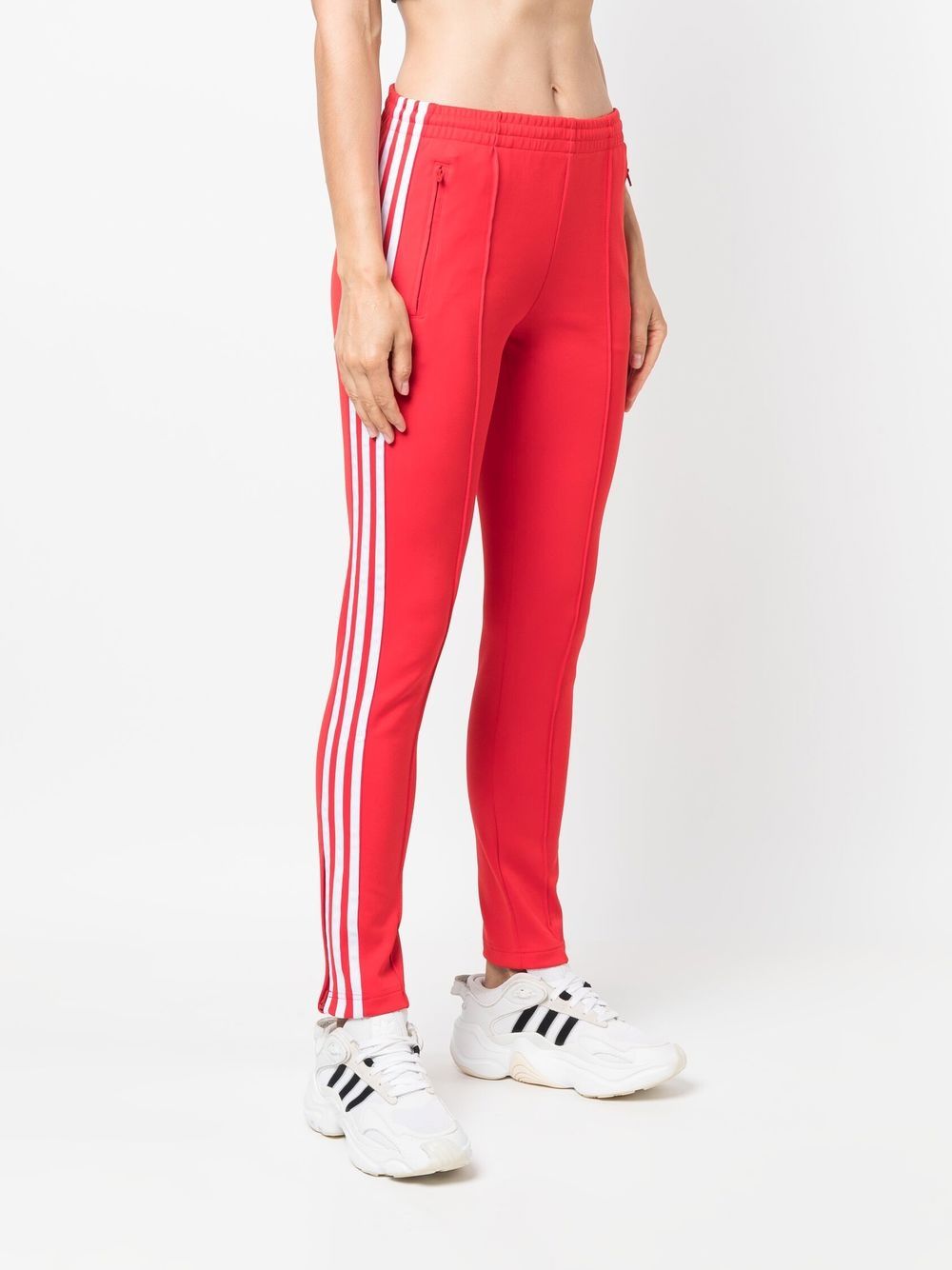 Adidas Originals Primeblue Sst Track Pants In Red | ModeSens