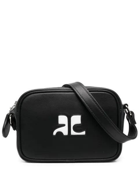Courrèges logo-patch crossbody bag