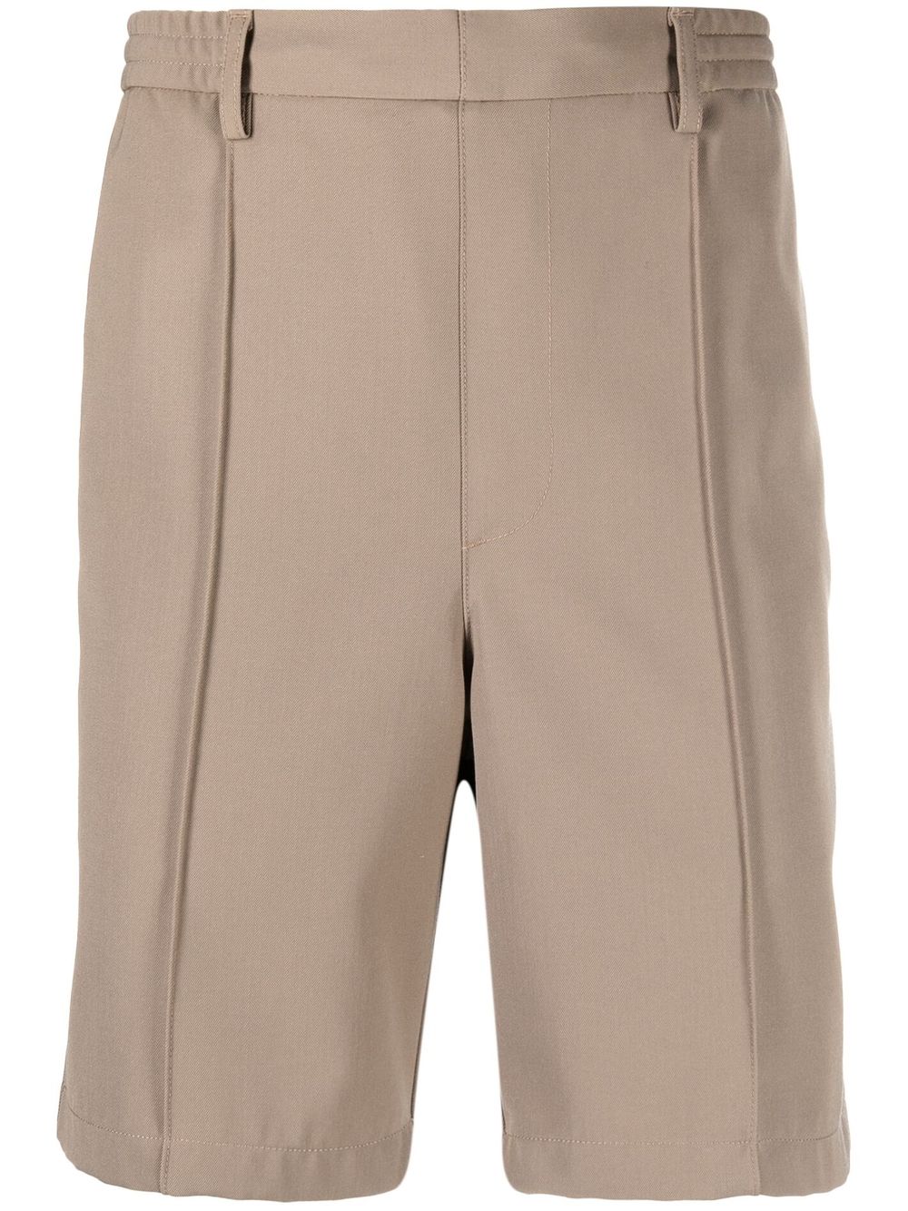 elasticated waistband Bermuda shorts