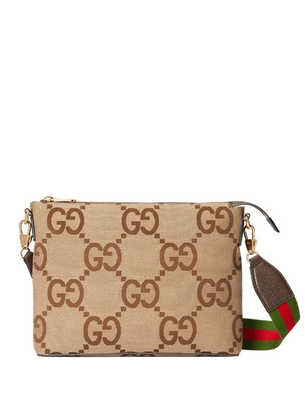 Gucci Jumbo GG Messenger Bag - Farfetch