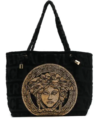 Versace Medusa-embellished Tote Bag - Farfetch