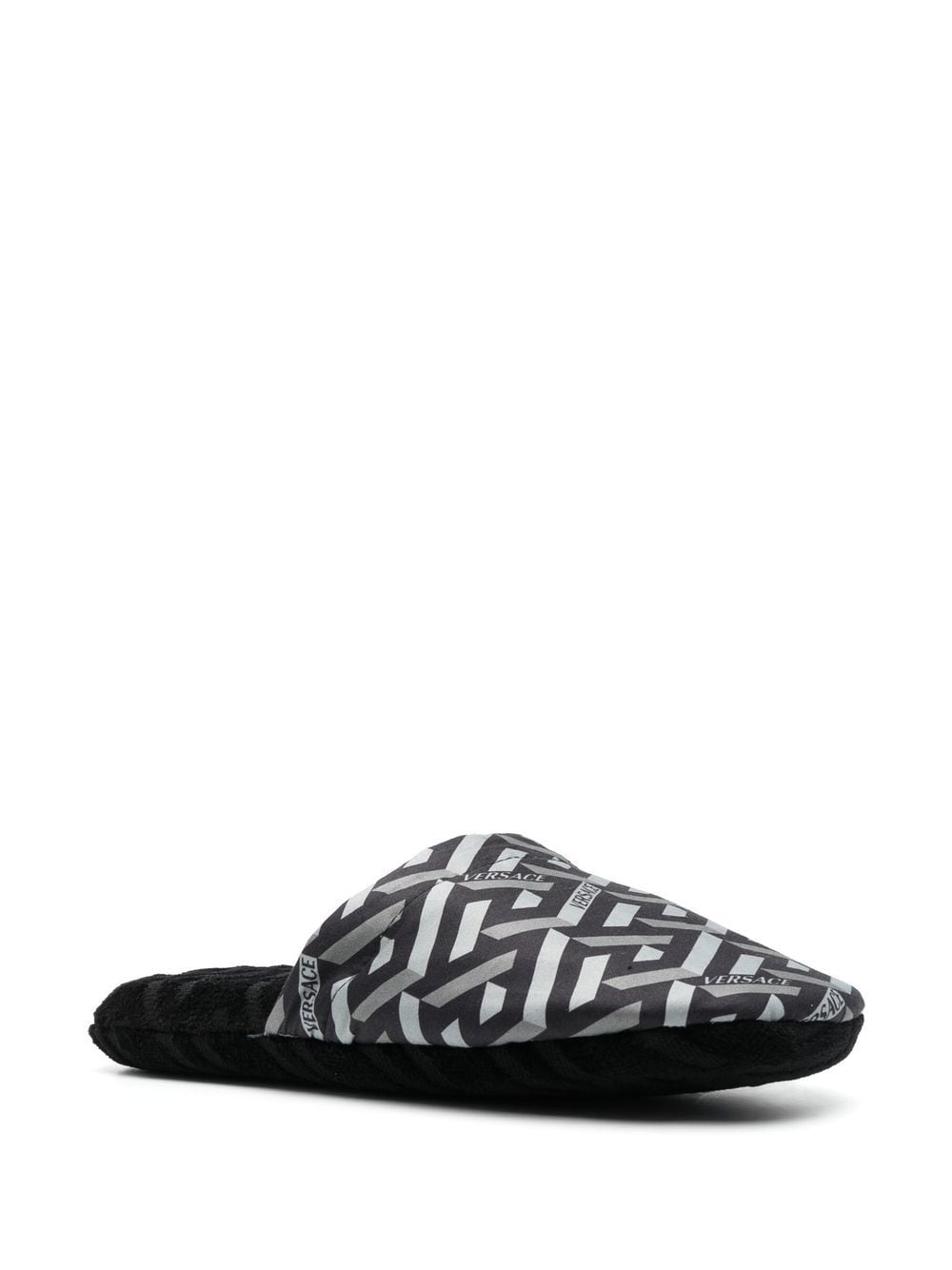 Image 2 of Versace La Greca lounge slippers