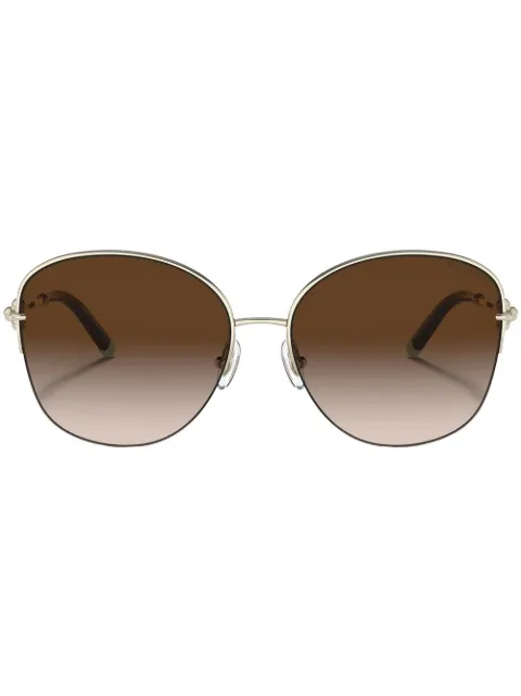 Tiffany & Co Eyewear round-frame metal  sunglasses