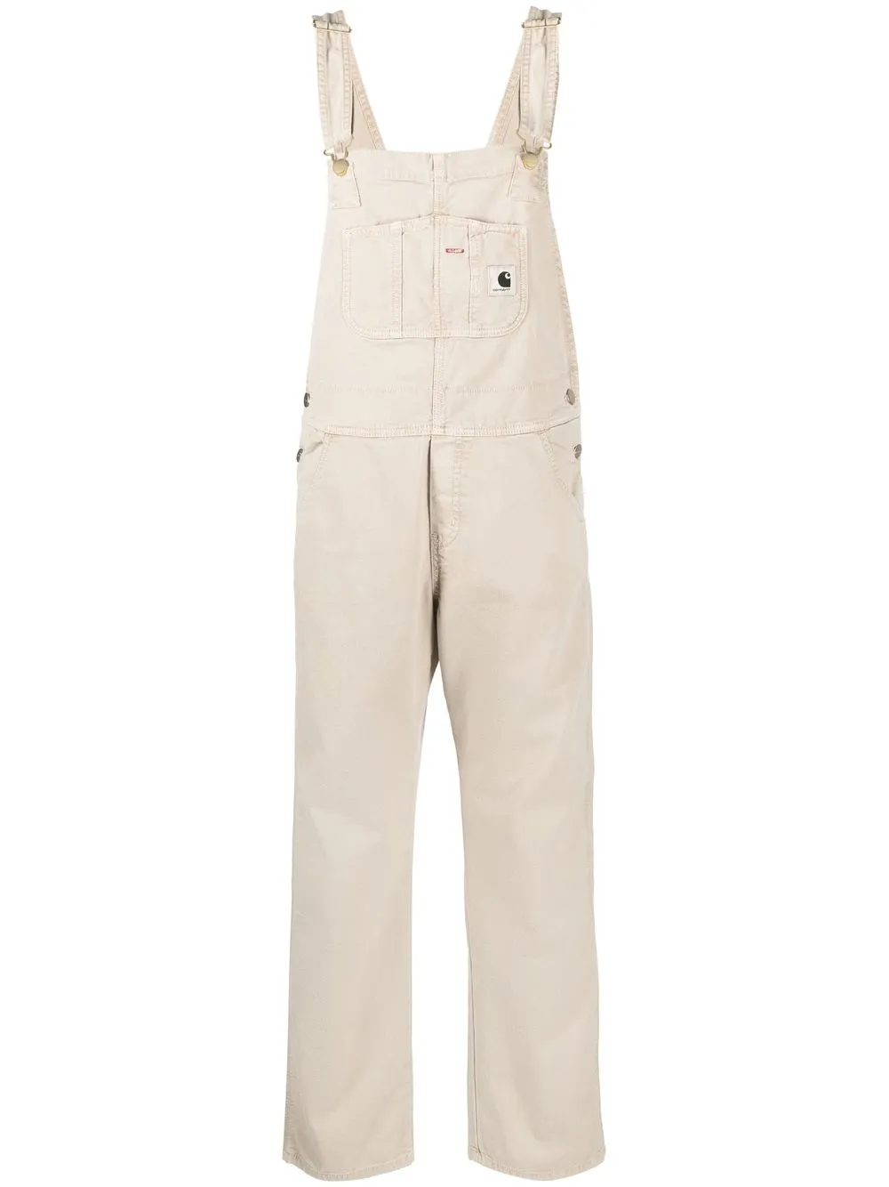 

Carhartt WIP W' Bib cotton-canvas overalls - Neutrals