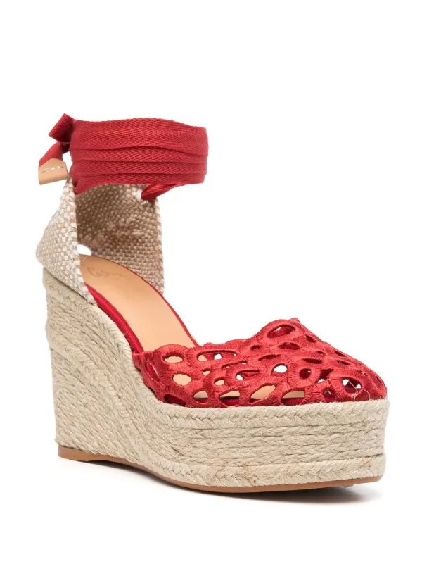 Castañer embroidered-design Wedge 
