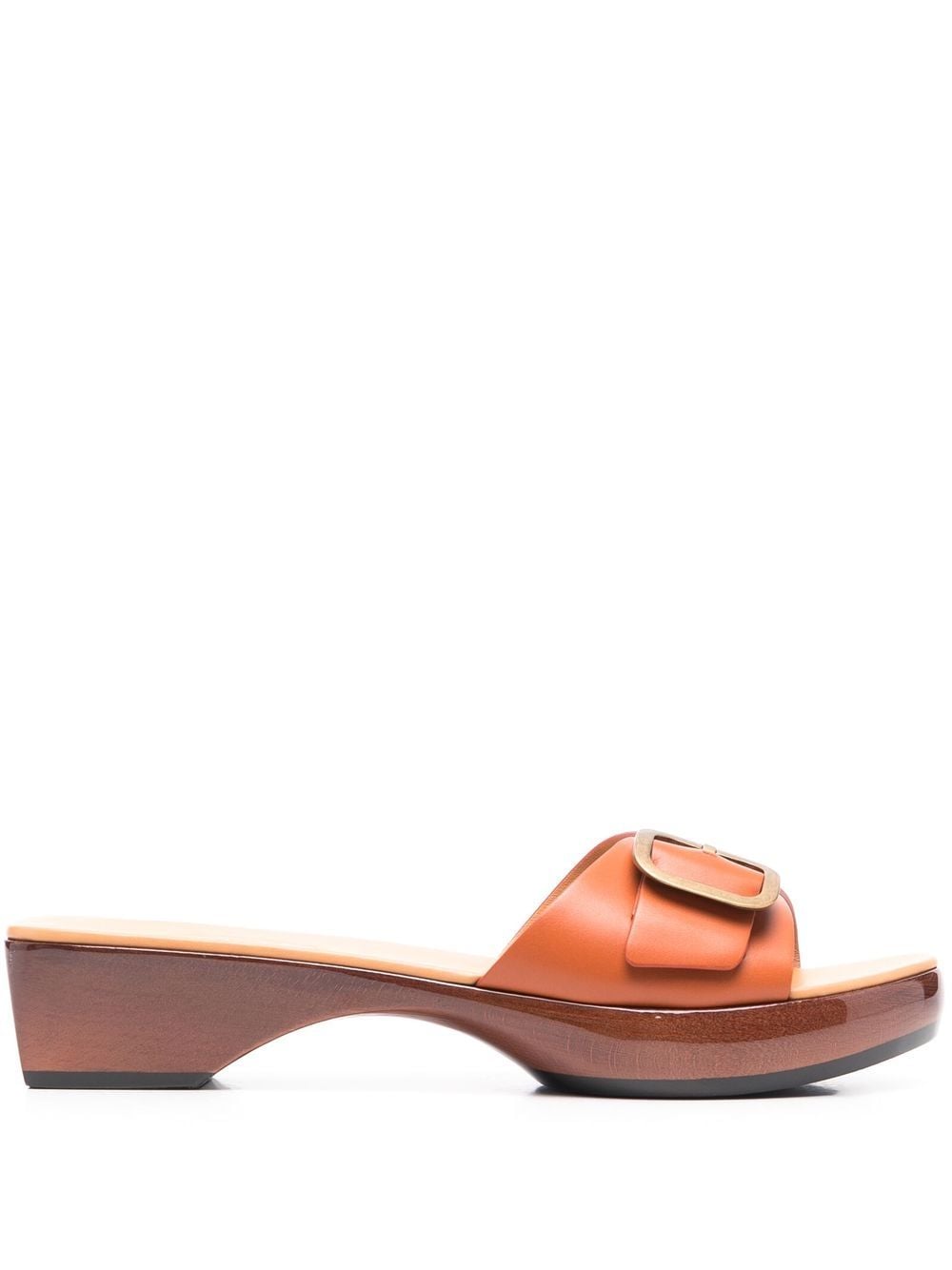 Tod's Clog-style Slides In Orange