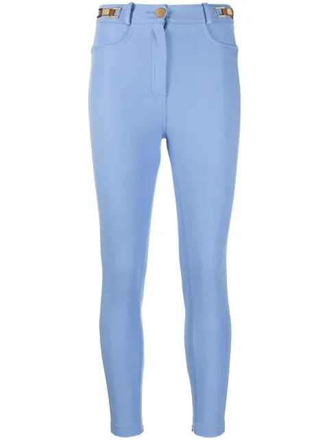 Elisabetta Franchi pantalon skinny à coupe courte