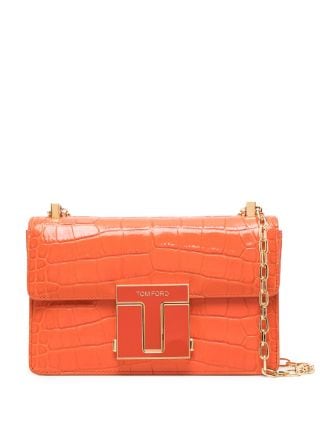 TOM FORD crocodile-embossed Shoulder Bag - Farfetch