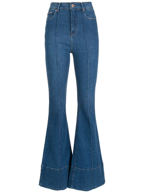 Amapô high-rise flared jeans