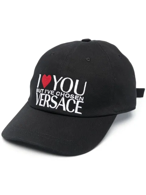 embroidered slogan cap