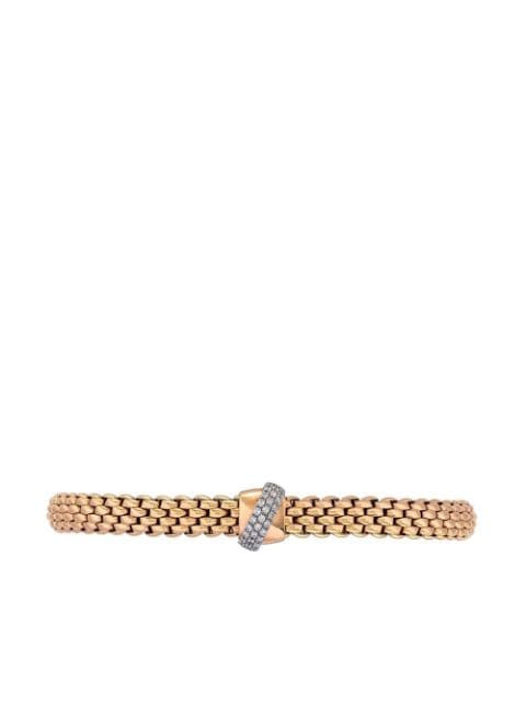 FOPE 18kt rose and yellow gold VENDÔME diamond flexible bracelet
