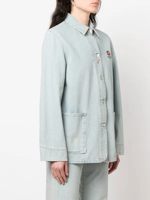 Kenzo x Nigo デニムジャケット | ブルー | FARFETCH JP