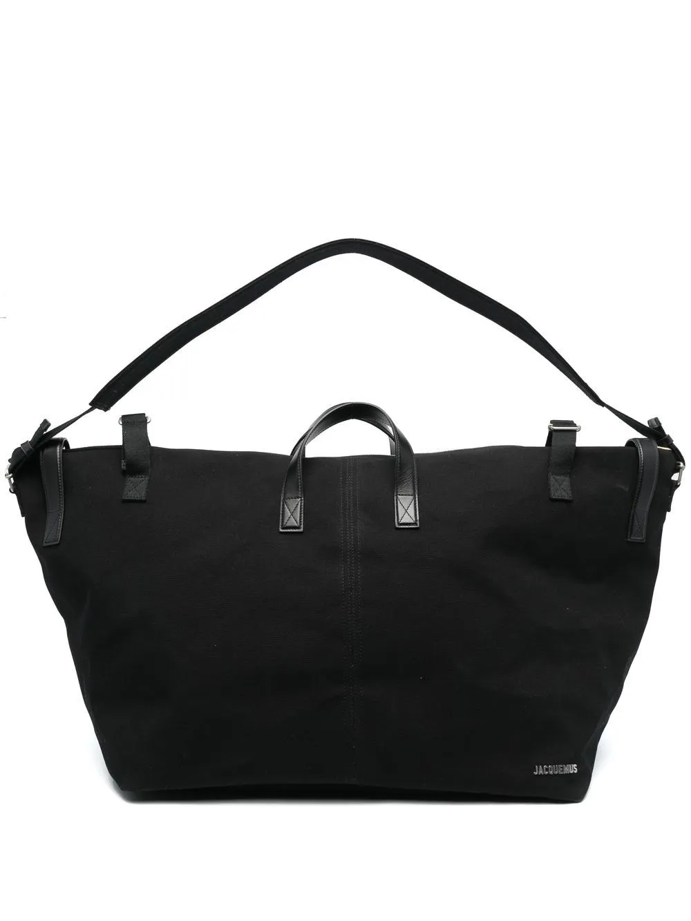 Jacquemus Black Le Papier 'le Sac À Linge' Bag In Black