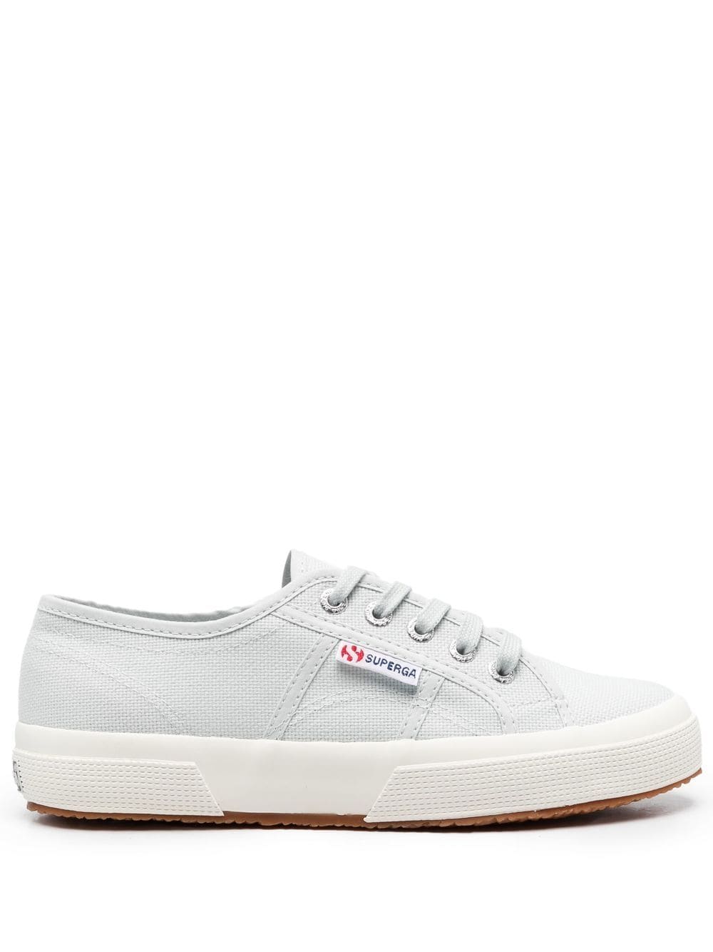 Superga Low-top Cotton Trainers In Grey Ash