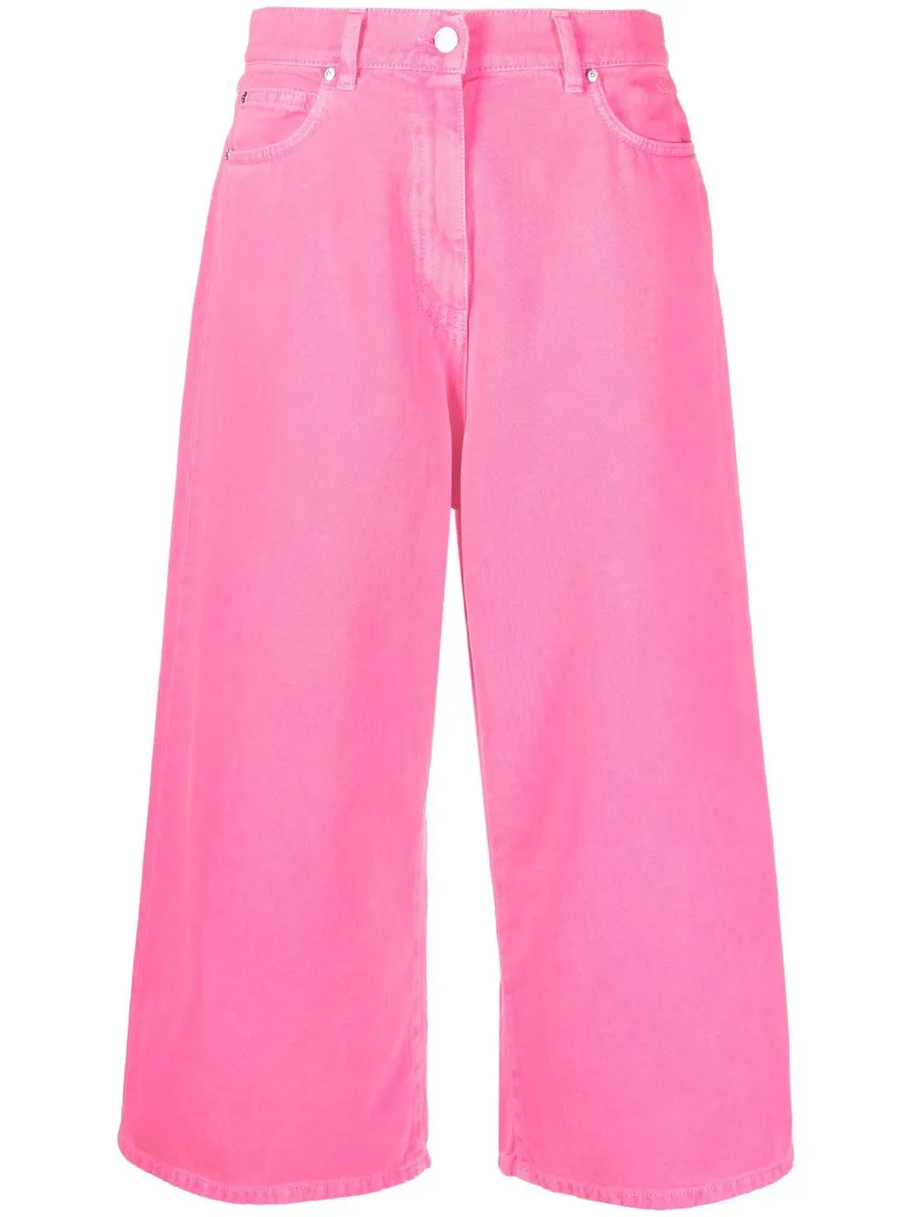 

MSGM jeans capri anchos - Rosado