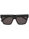 Saint Laurent Eyewear square tinted sunglasses - Black