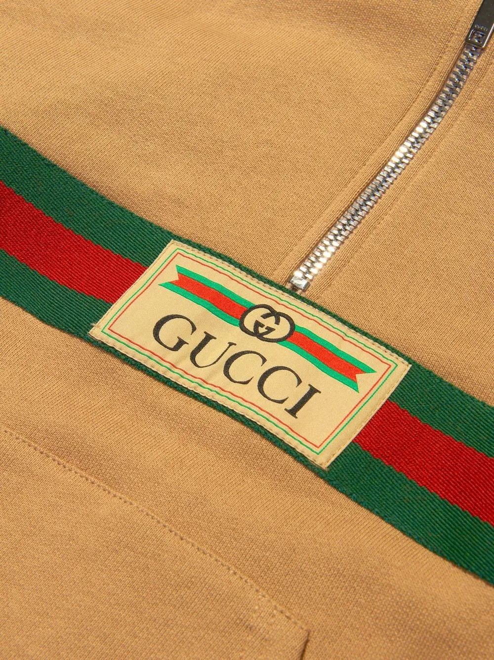 Gucci Kids Web Stripe Cotton Hoodie - Farfetch