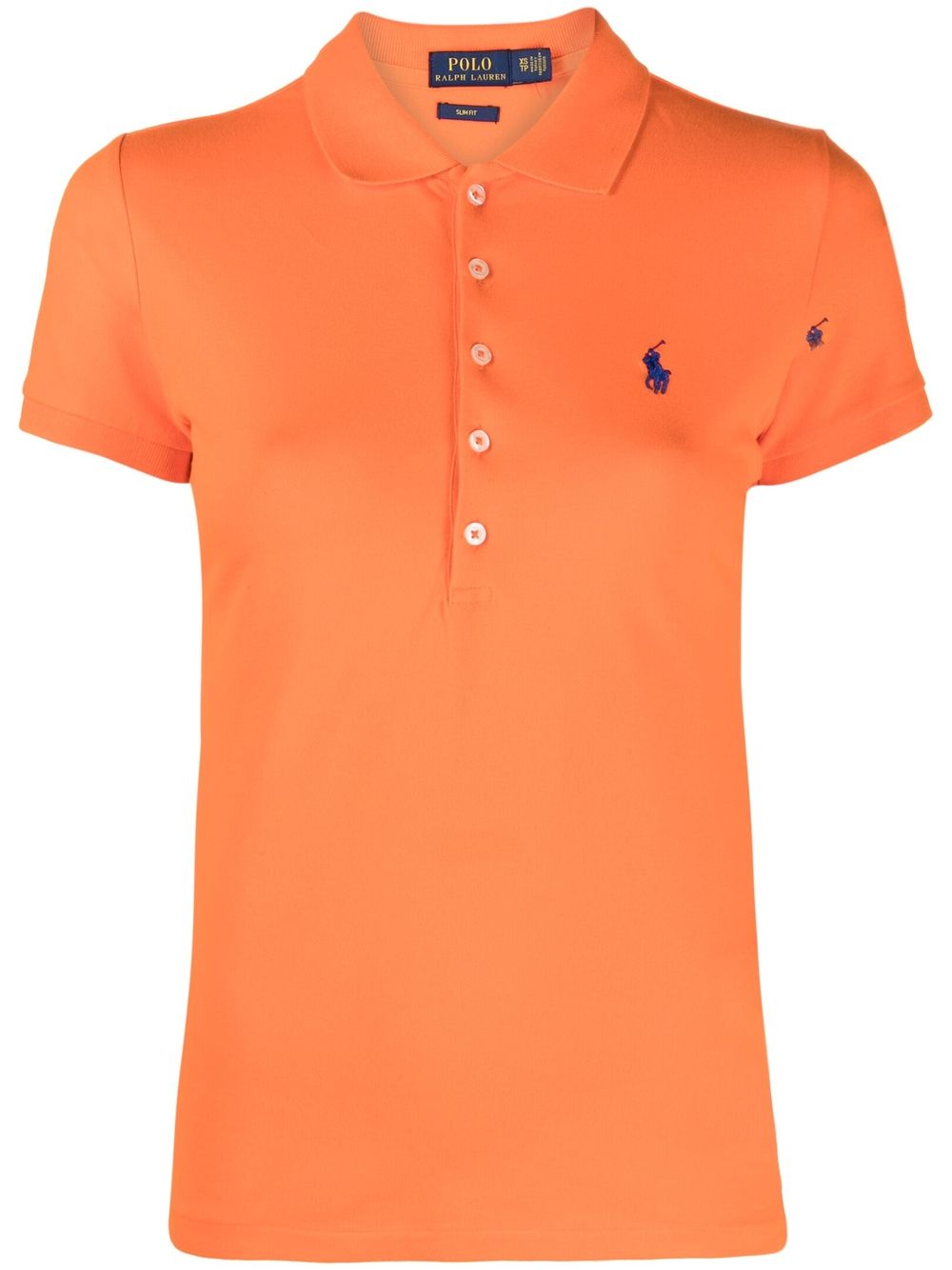 POLO RALPH LAUREN JULIE LOGO-EMBROIDERED POLO SHIRT