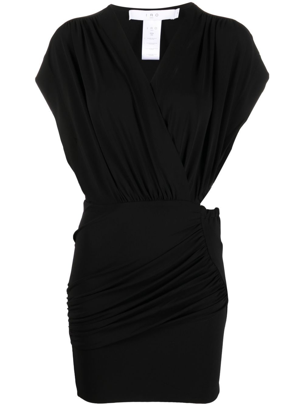 IRO V-neck mini dress - Black