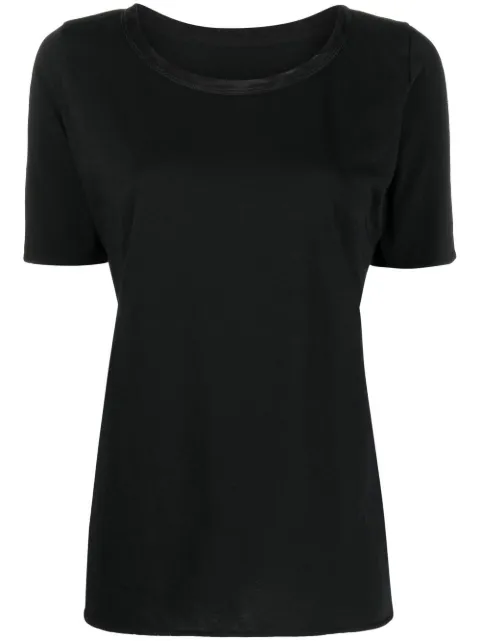 Uma Wang crinkled collar T-shirt