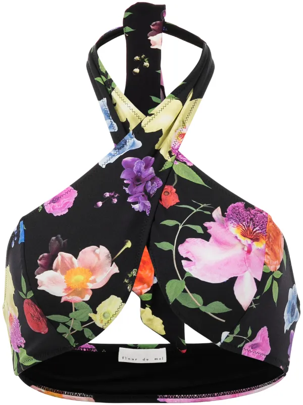 Fleur Du Mal フローラル ビキニトップ - Farfetch