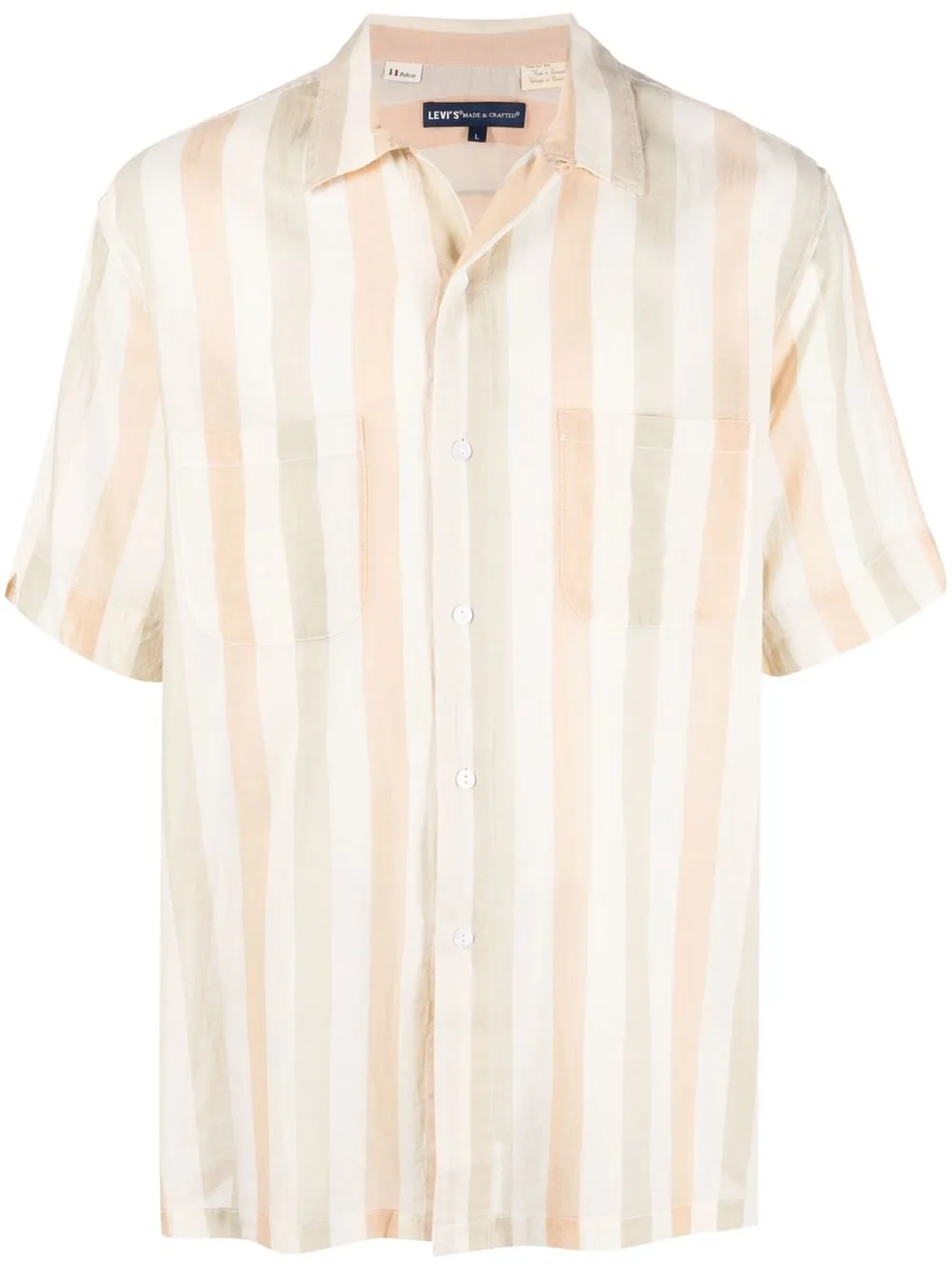 

Levi's Crafted striped shirt - Neutrals